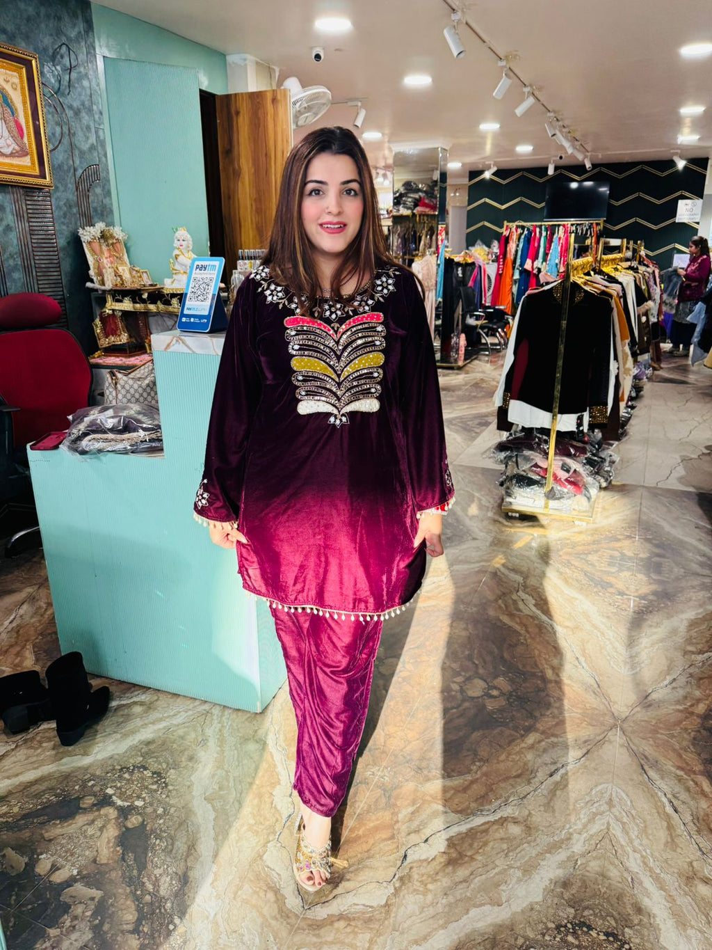 Nova velvet cord set