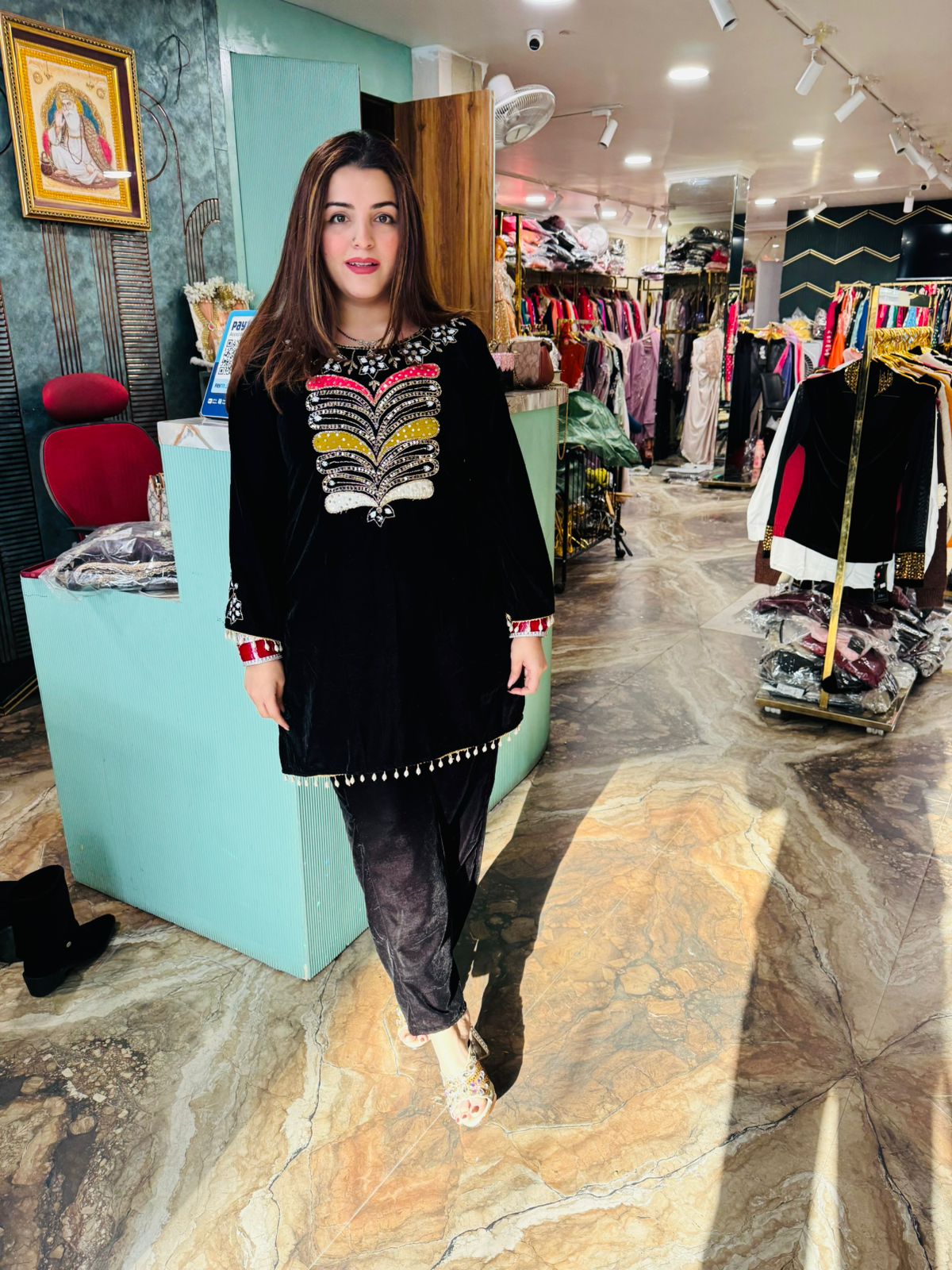 Nova velvet cord set