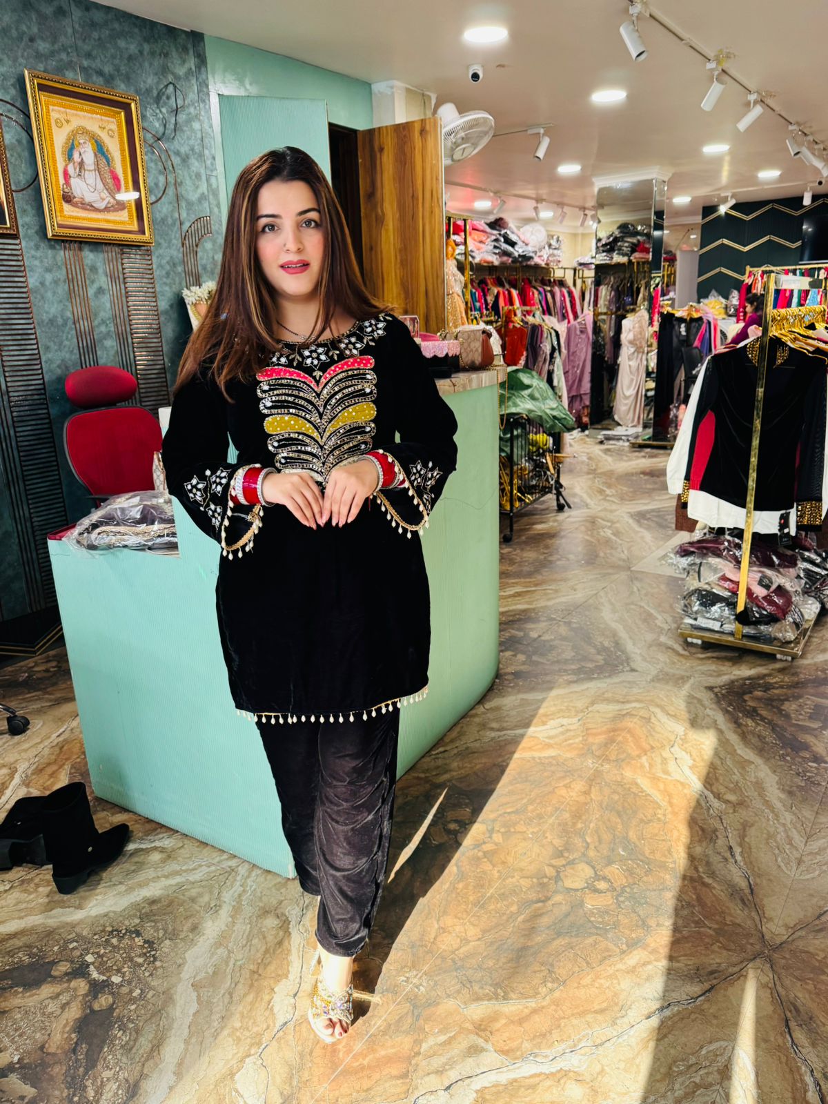 Nova velvet cord set