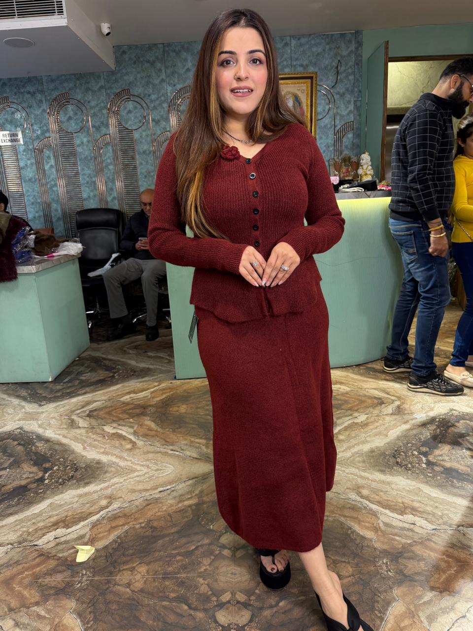 Winter Knit Co-Ord Set