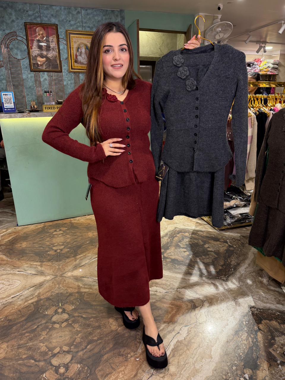 Winter Knit Co-Ord Set