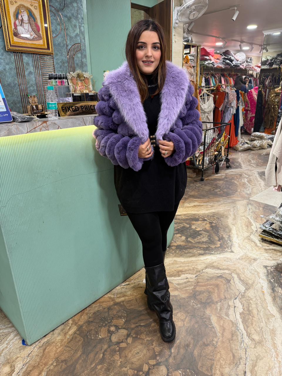 Fur Bubble Jacket