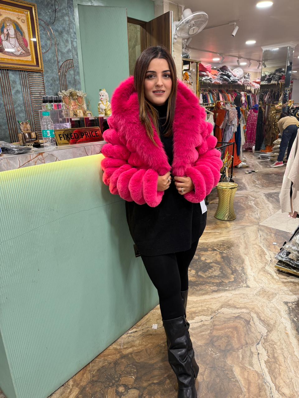 Fur Bubble Jacket