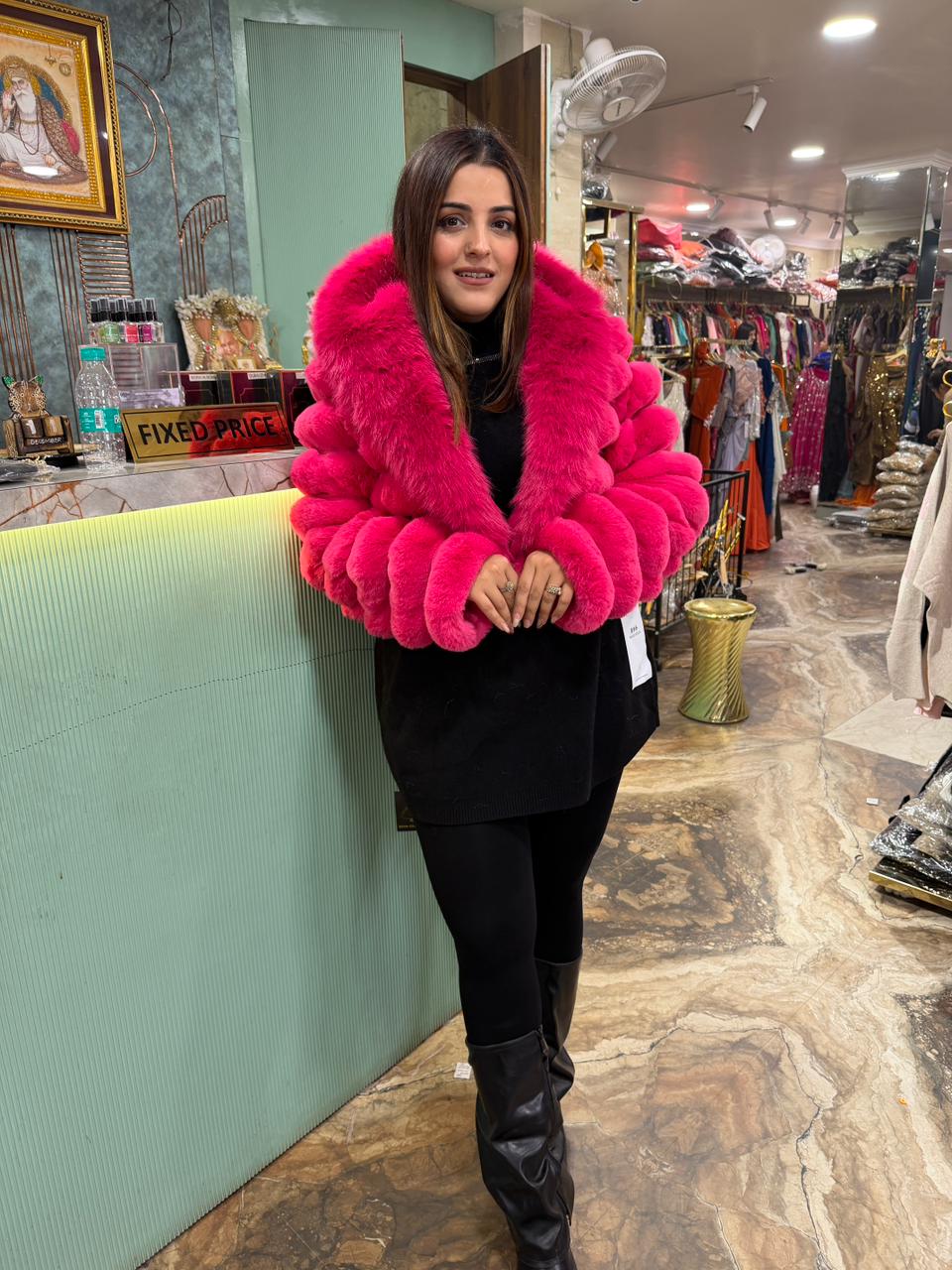 Fur Bubble Jacket