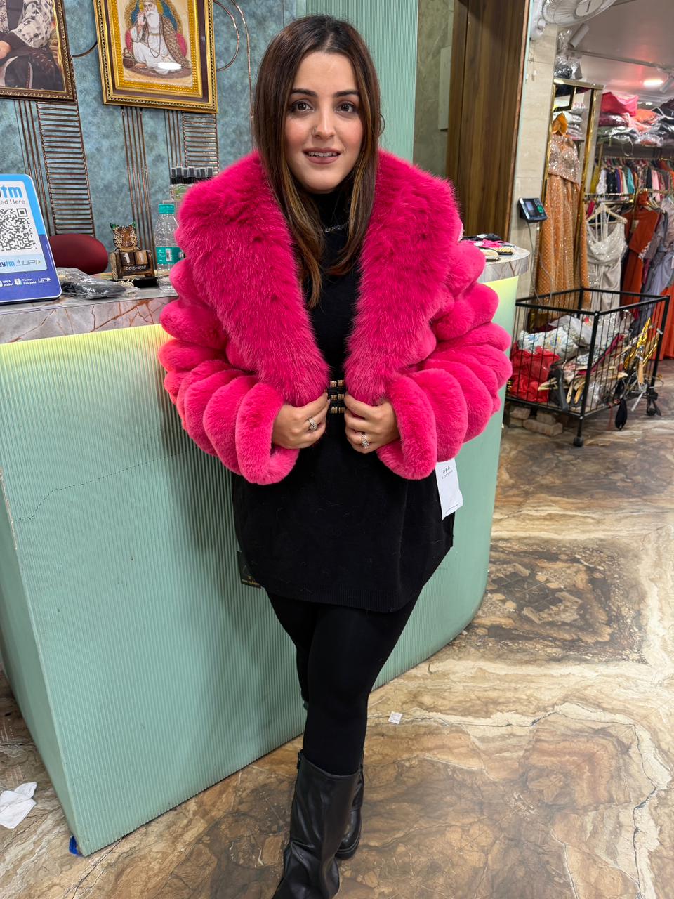 Fur Bubble Jacket