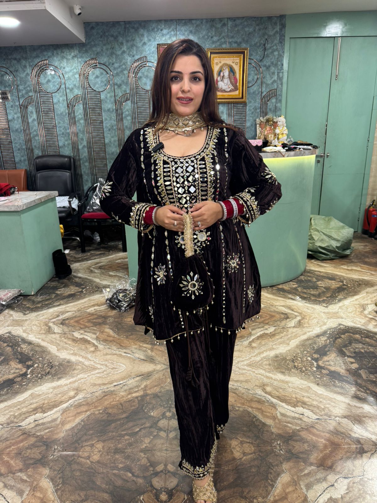 Royal Velvet  Punjabi Suit