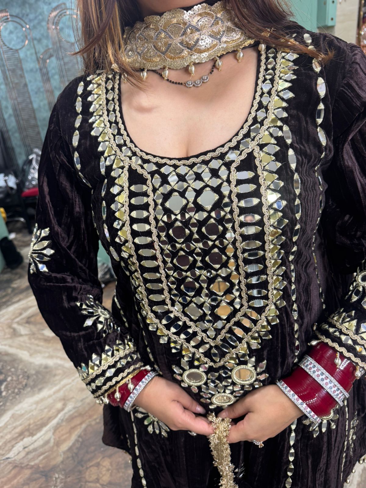 Royal Velvet  Punjabi Suit