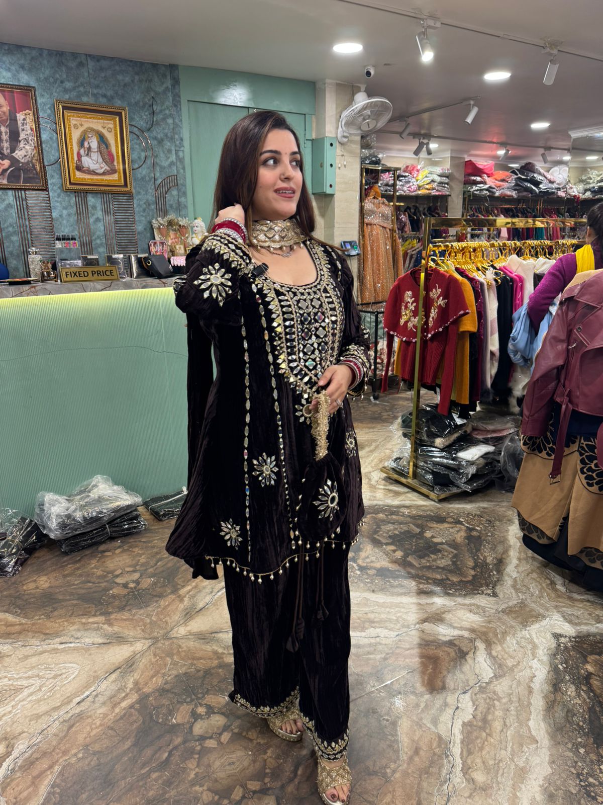Royal Velvet  Punjabi Suit