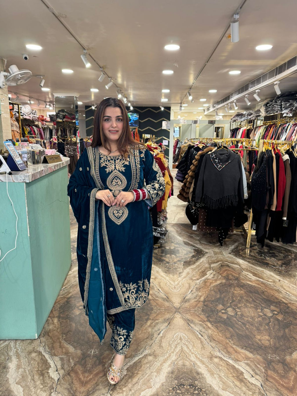 Nira suit set with Dupatta