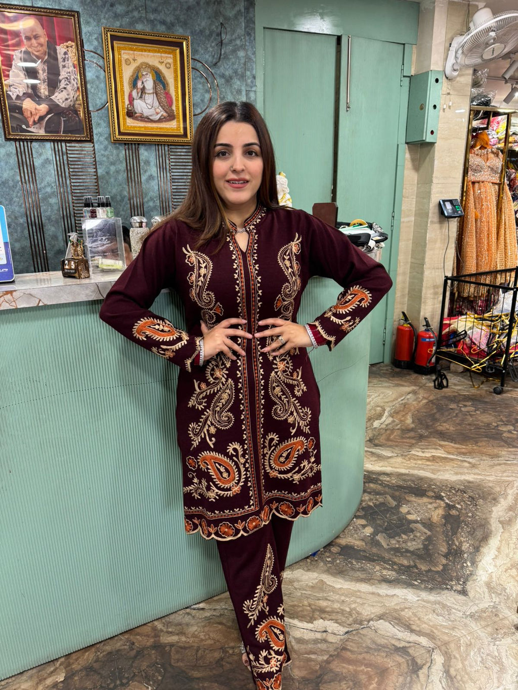 Nina kashmiri cord set