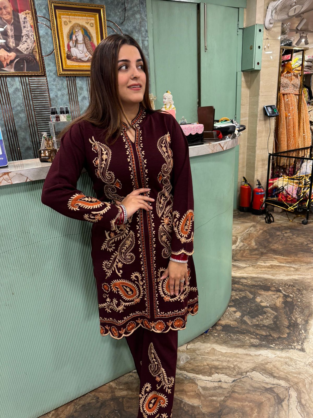 Nina kashmiri cord set