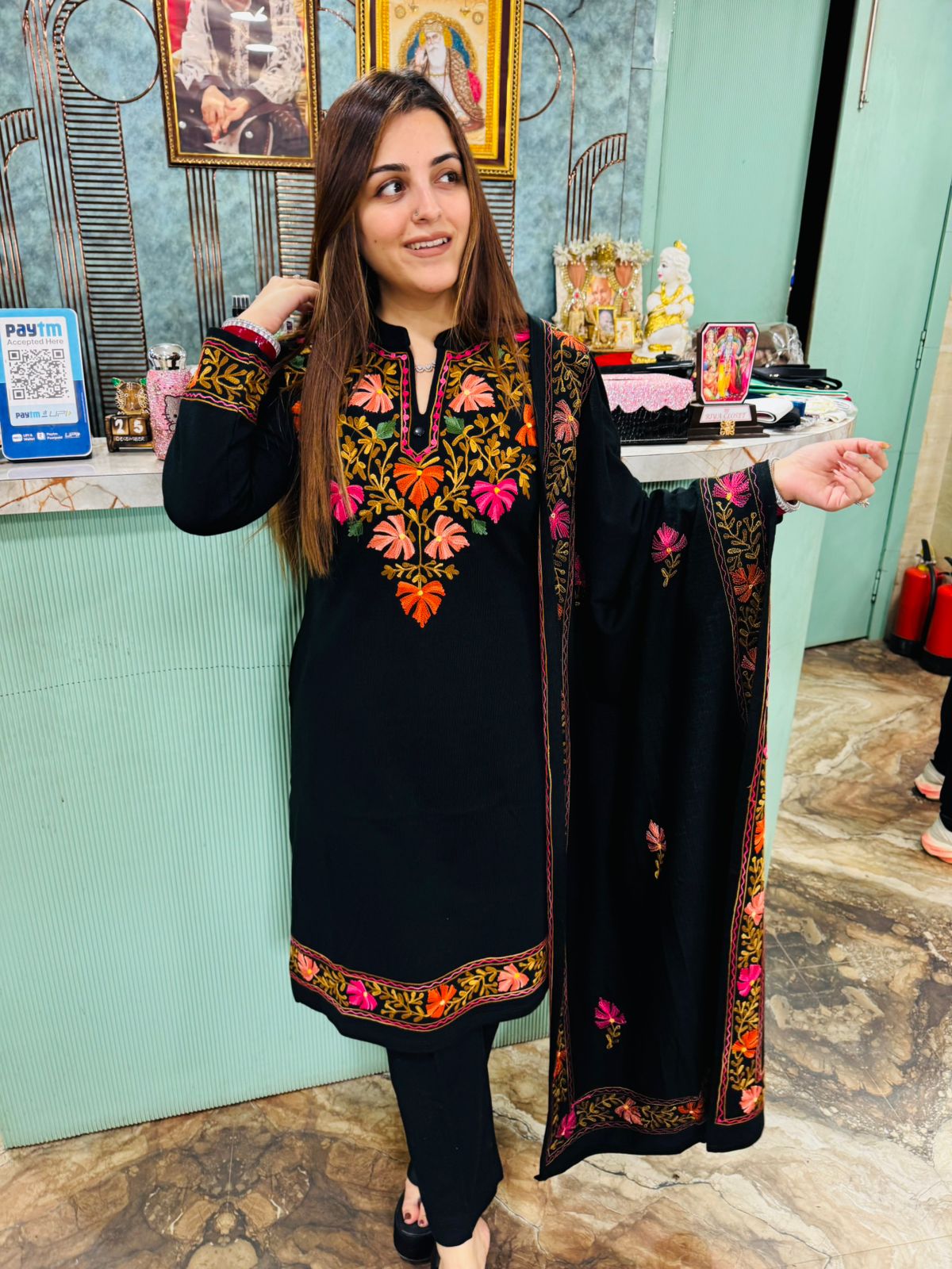 Sneha Kashmiri cord set