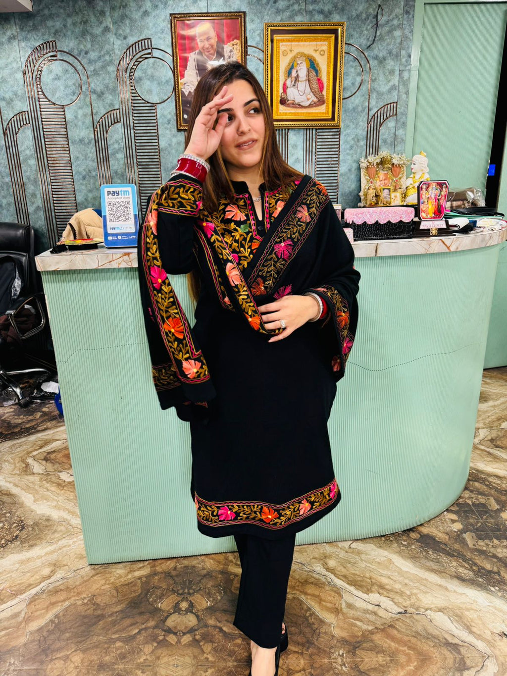 Sneha Kashmiri cord set