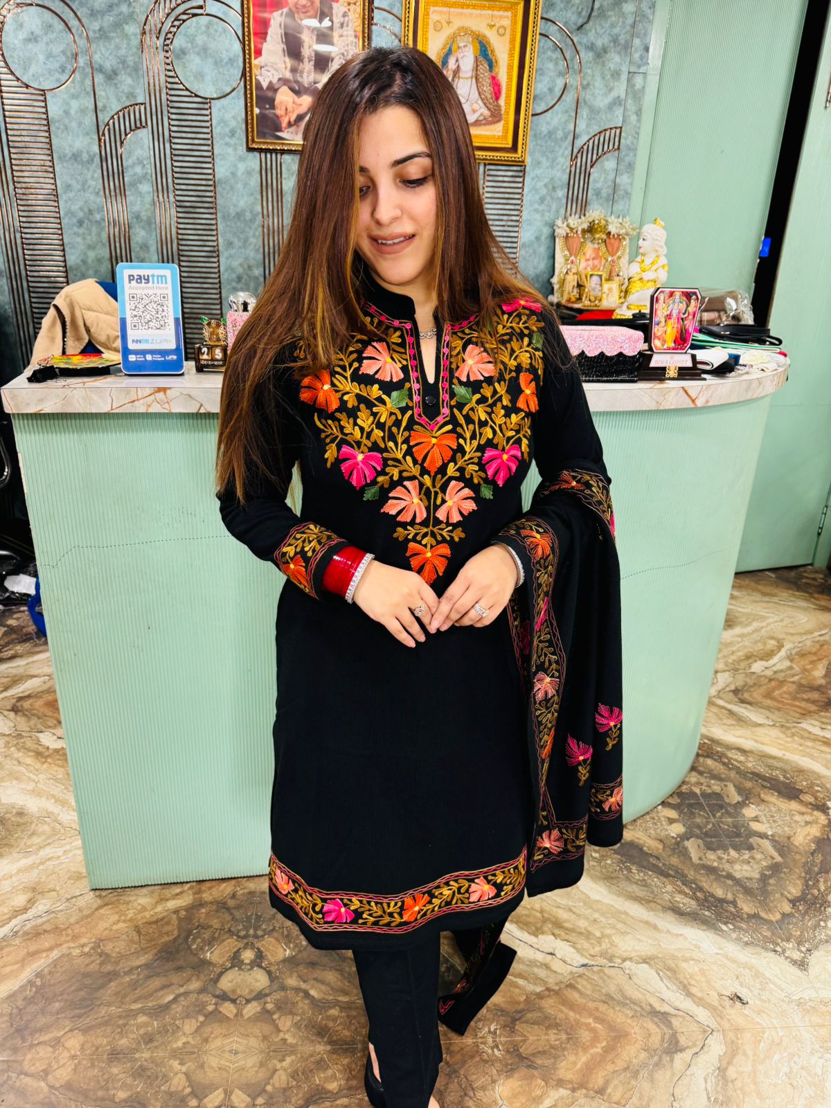 Sneha Kashmiri cord set