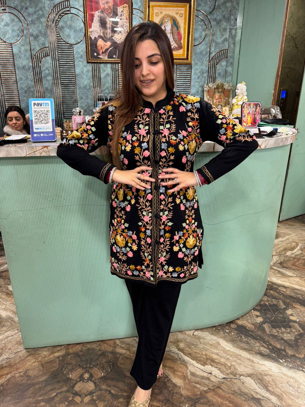 Ruh kashmiri  Embroidered  three piece set