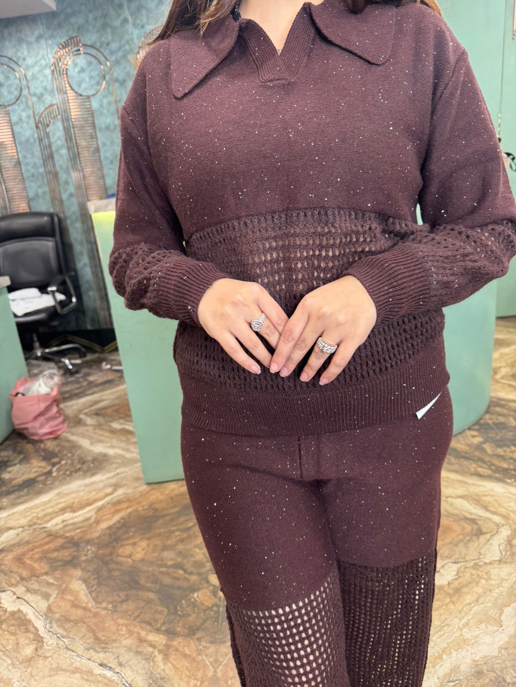 Rina Knitted Co-Ord Set