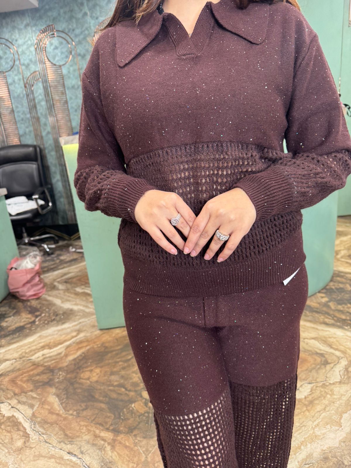 Rina Knitted Co-Ord Set