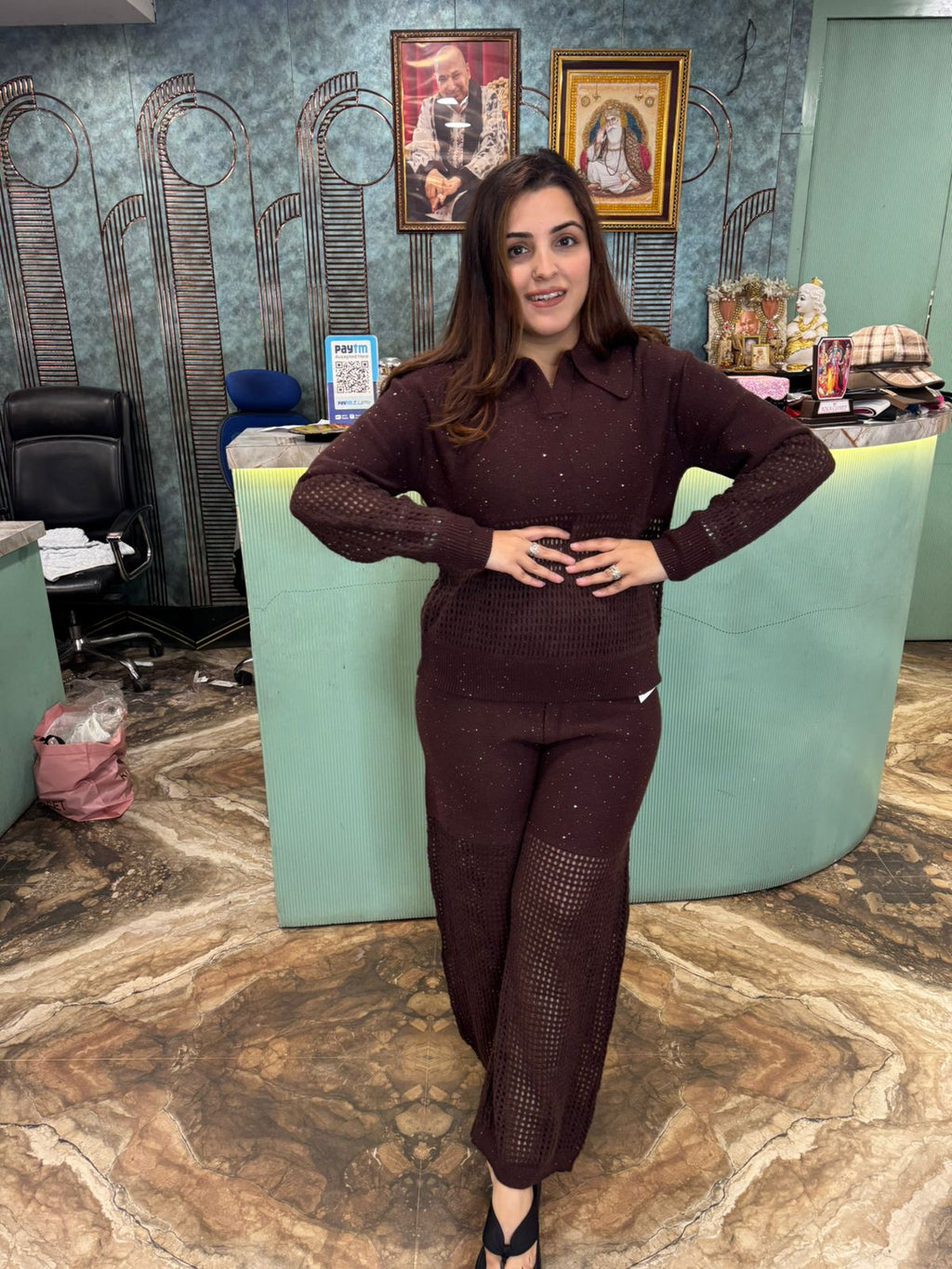 Rina Knitted Co-Ord Set