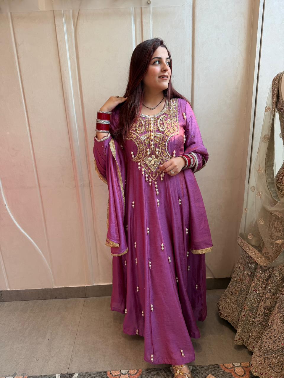 Kiyara Anarkali  Set