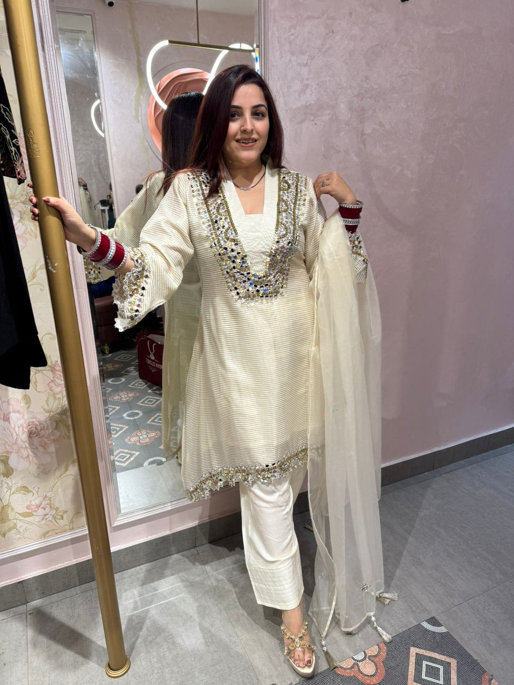 Niya Radiance  Work Suit Set