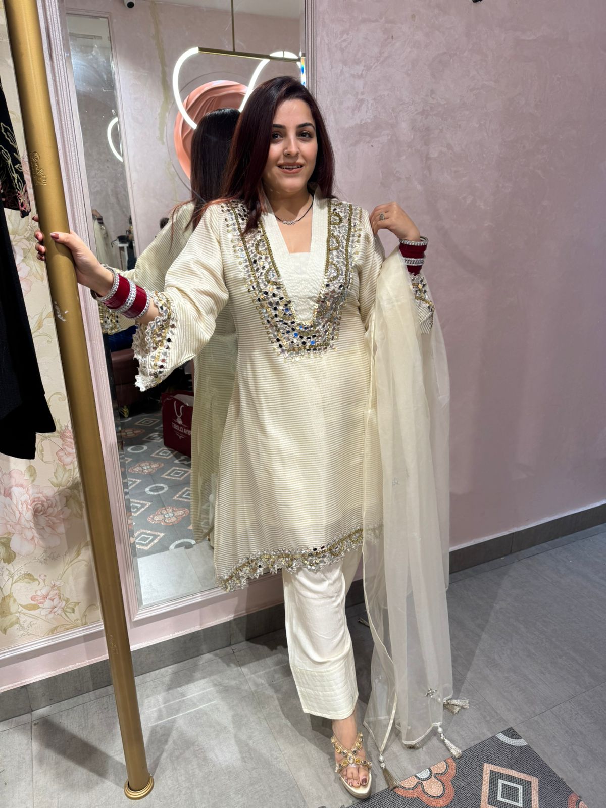 Niya Radiance  Work Suit Set