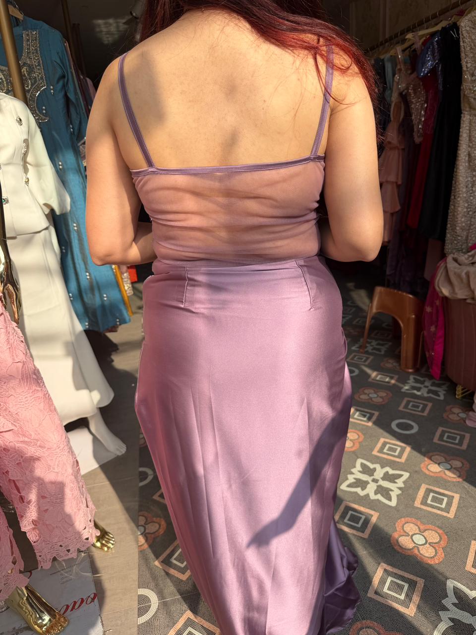 Lilly Embellished Fusion Gown