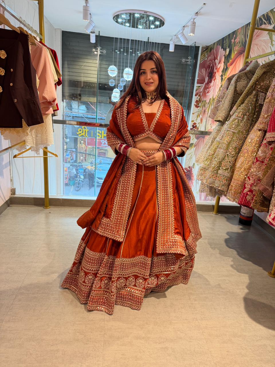 Marigold Heritage Lehenga Set