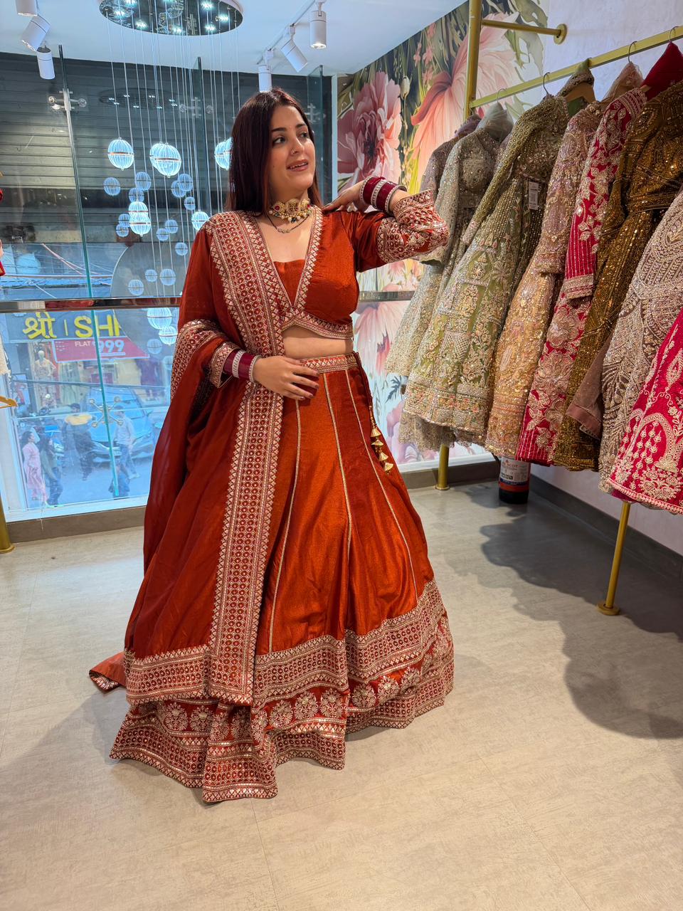 Marigold Heritage Lehenga Set