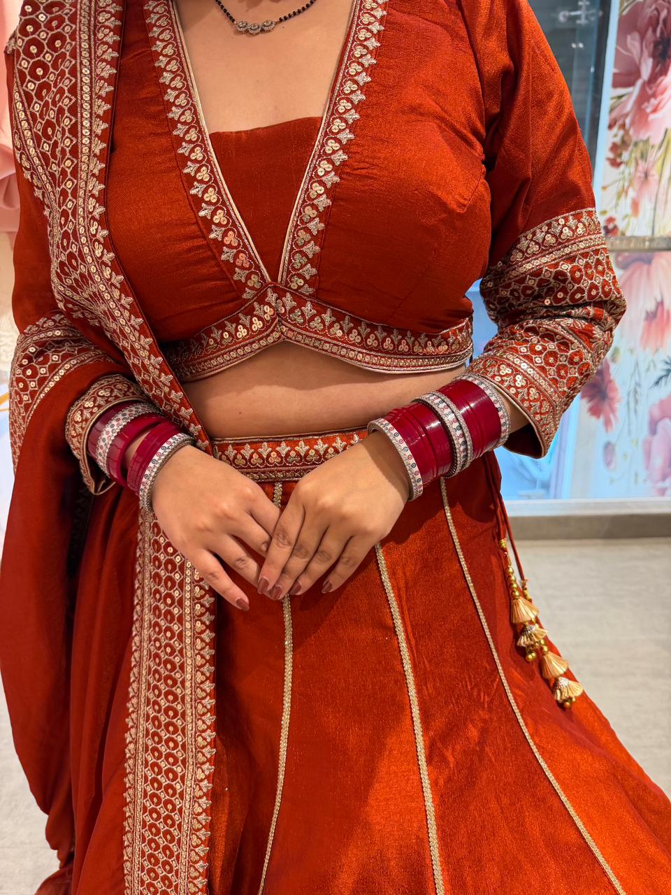 Marigold Heritage Lehenga Set