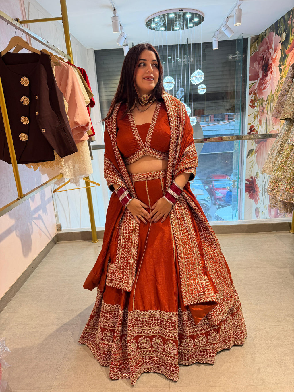 Marigold Heritage Lehenga Set