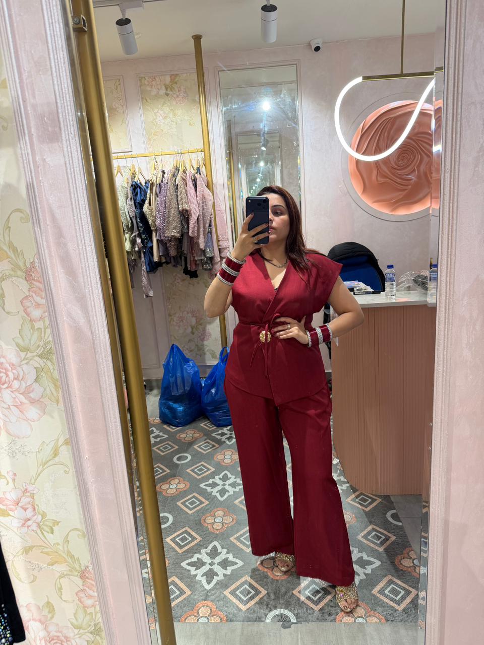 Grace Wrap Co-Ord Set