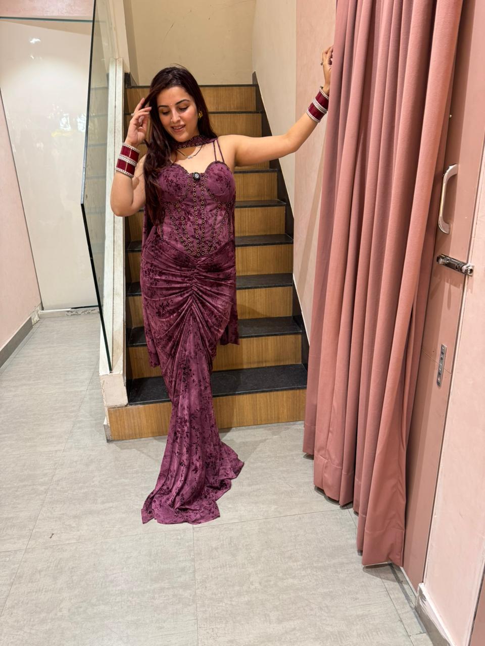 Emily Indo-western Set