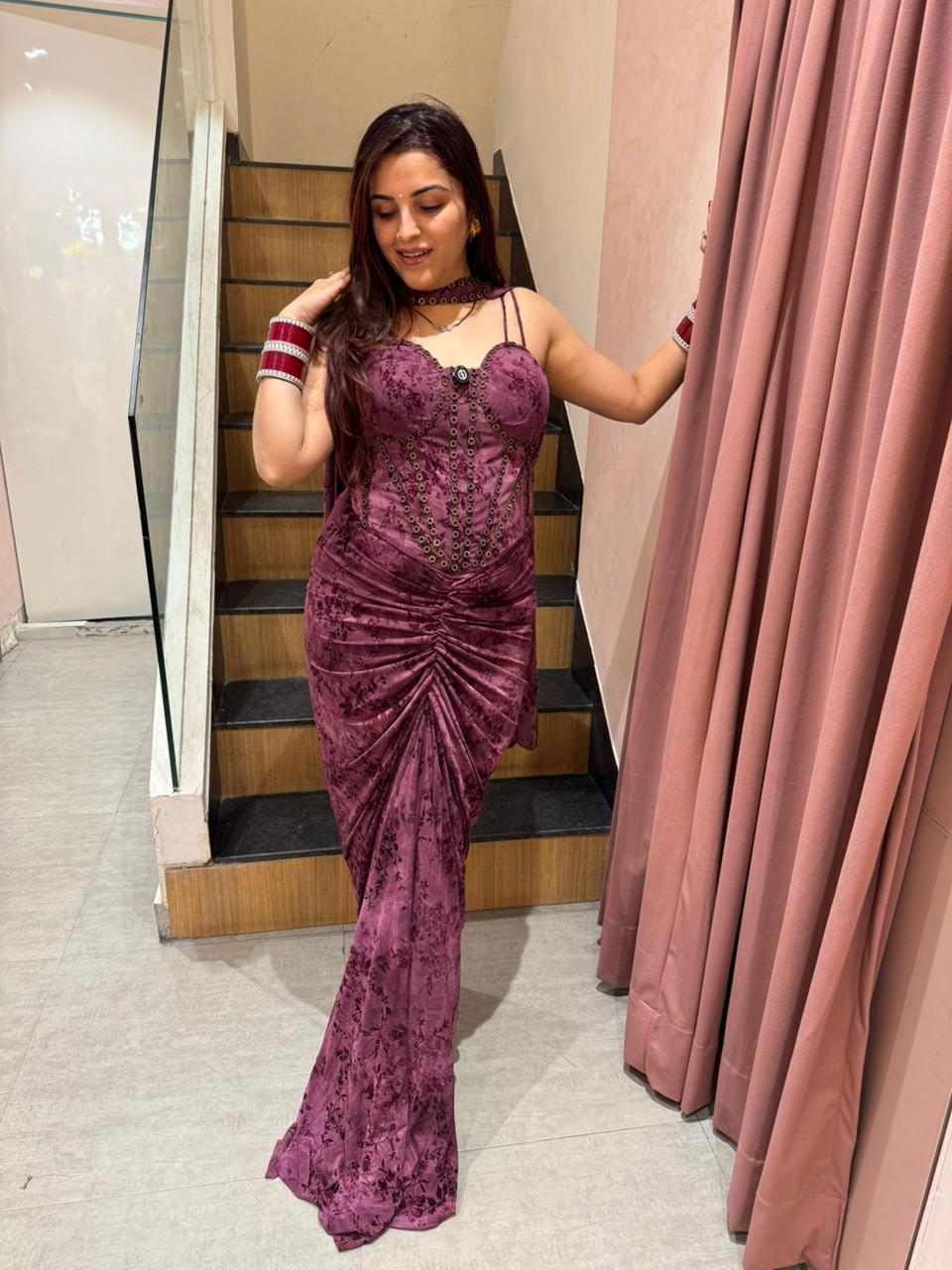 Emily Indo-western Set