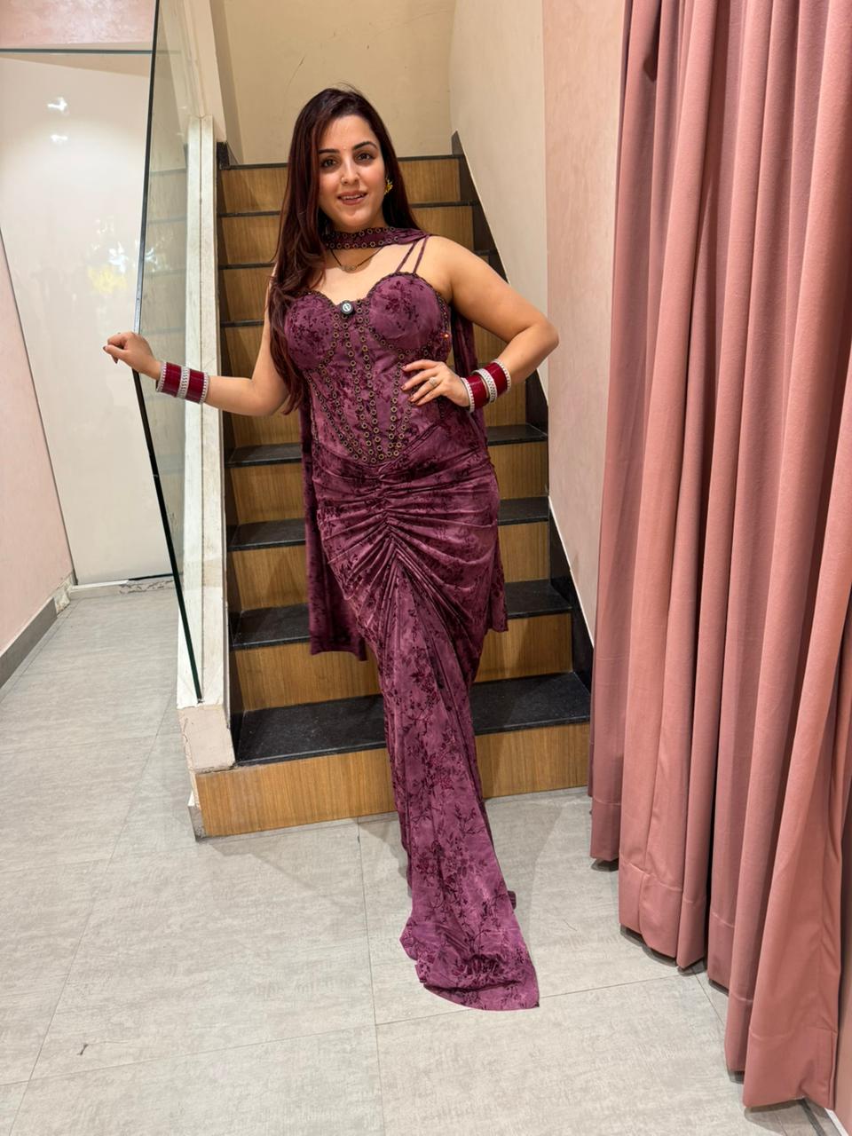 Emily Indo-western Set