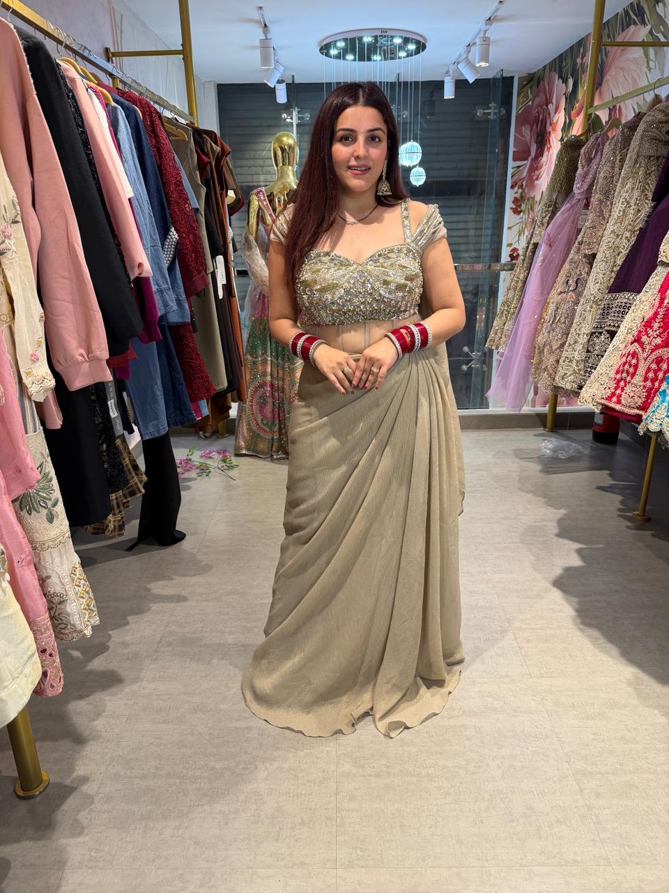 Isabel Embellished Gown