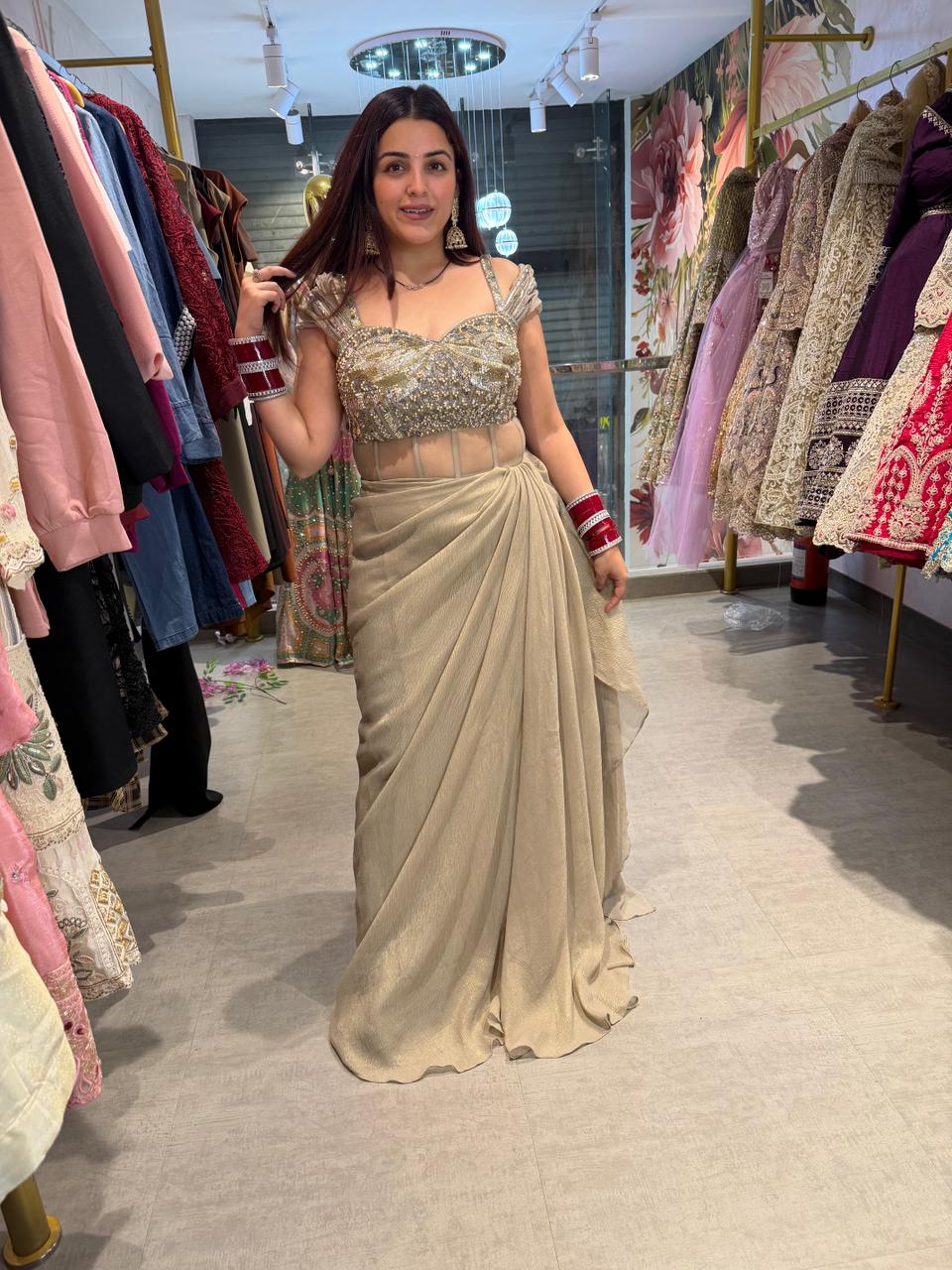 Isabel Embellished Gown