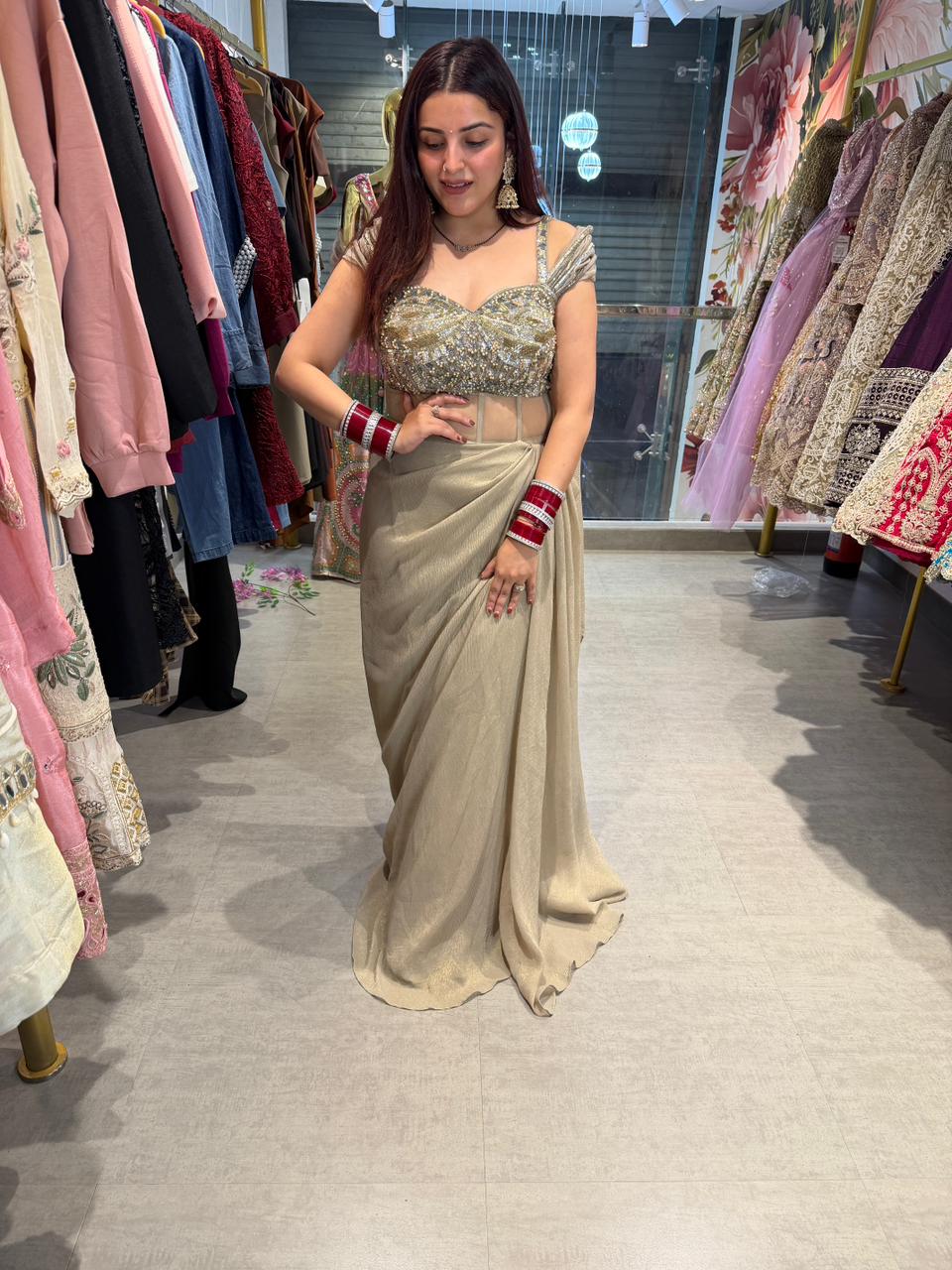 Isabel Embellished Gown