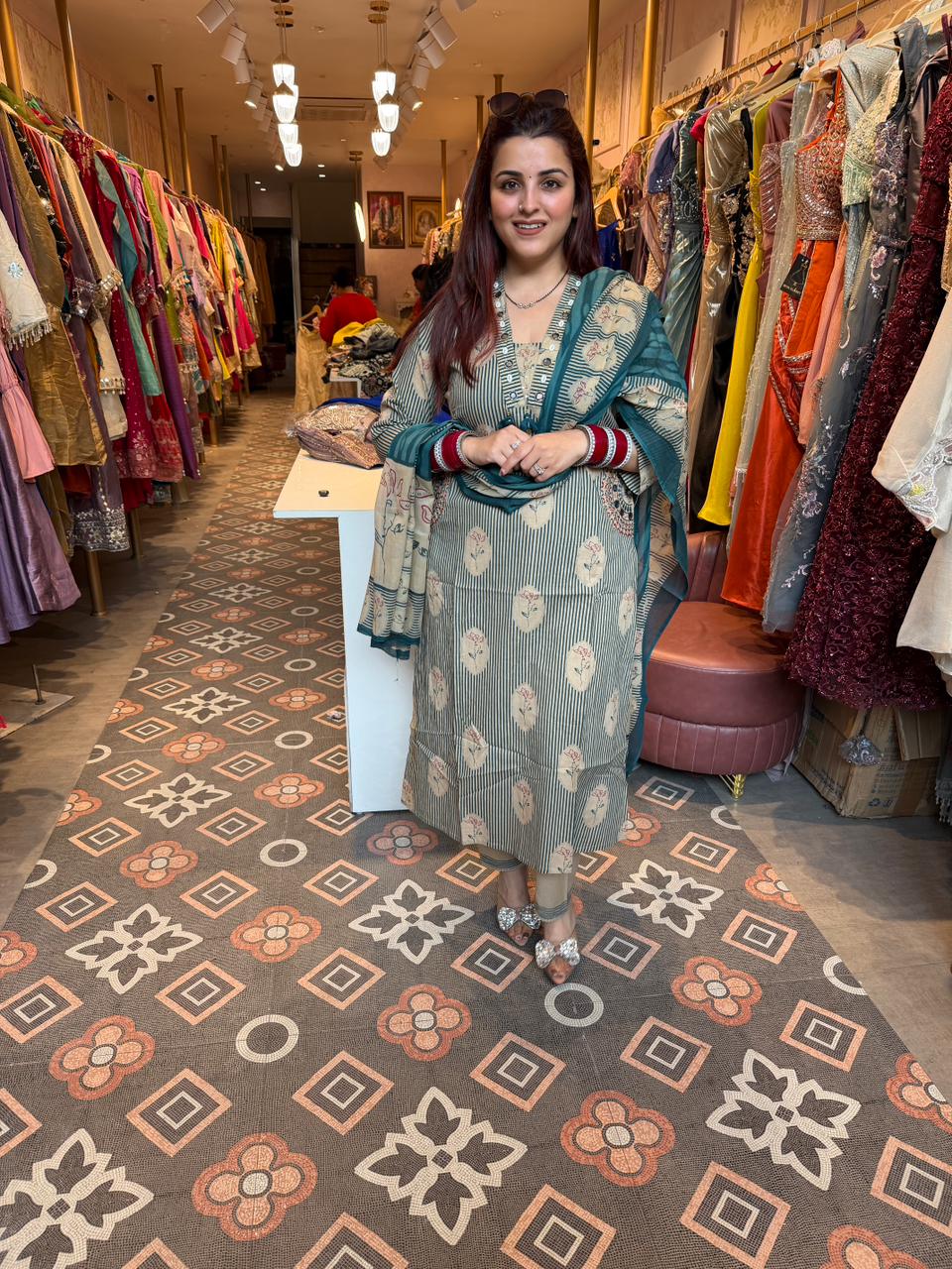 Apsara Blossom Suit Set