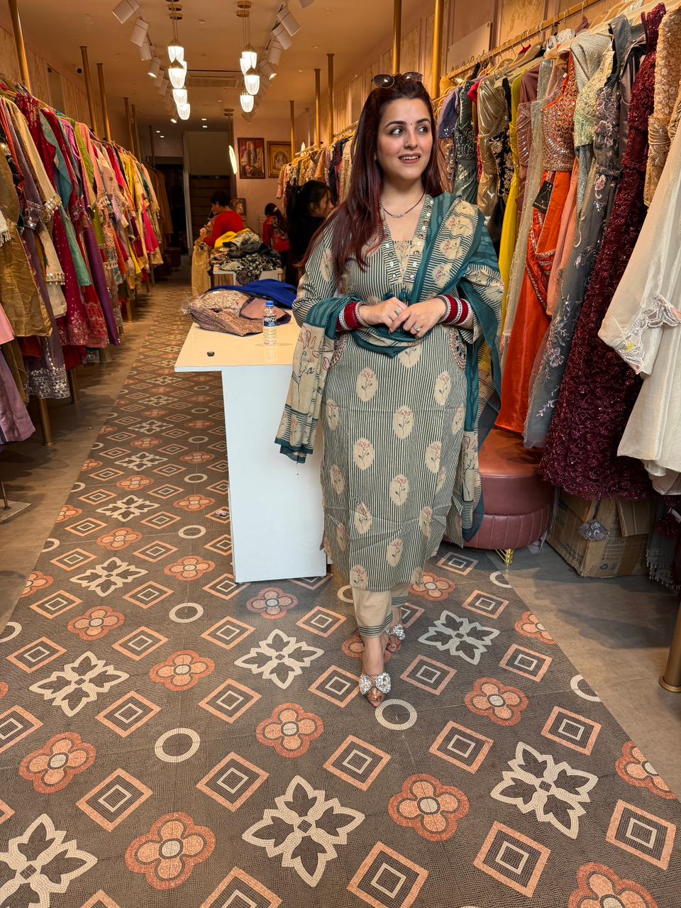 Apsara Blossom Suit Set