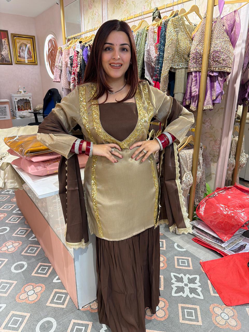 Nora Regal Gharara Set