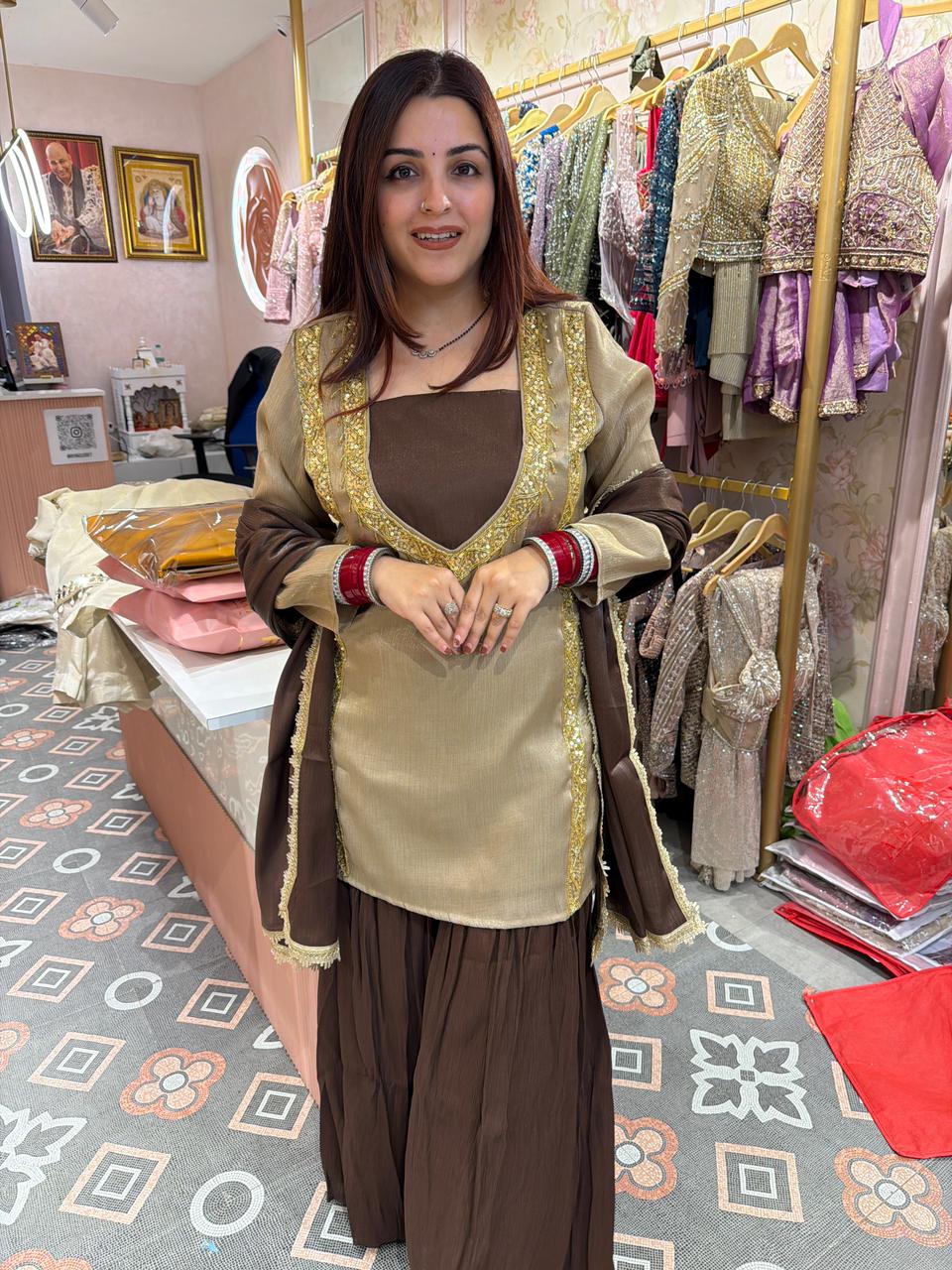 Nora Regal Gharara Set