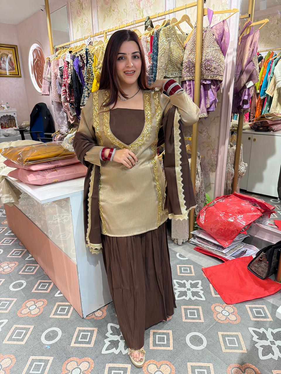 Nora Regal Gharara Set