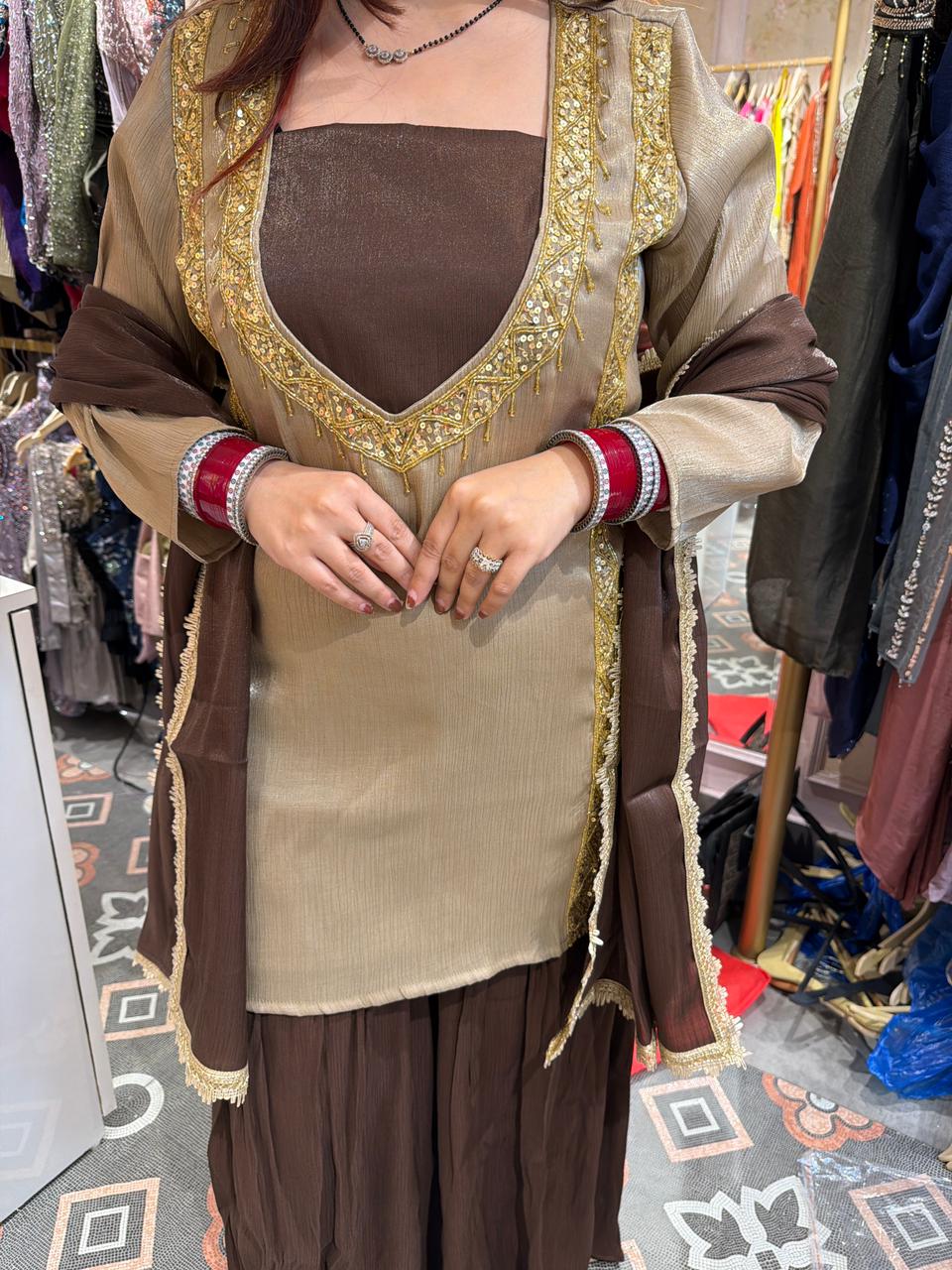 Nora Regal Gharara Set