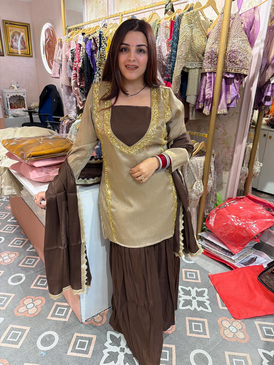 Nora Regal Gharara Set
