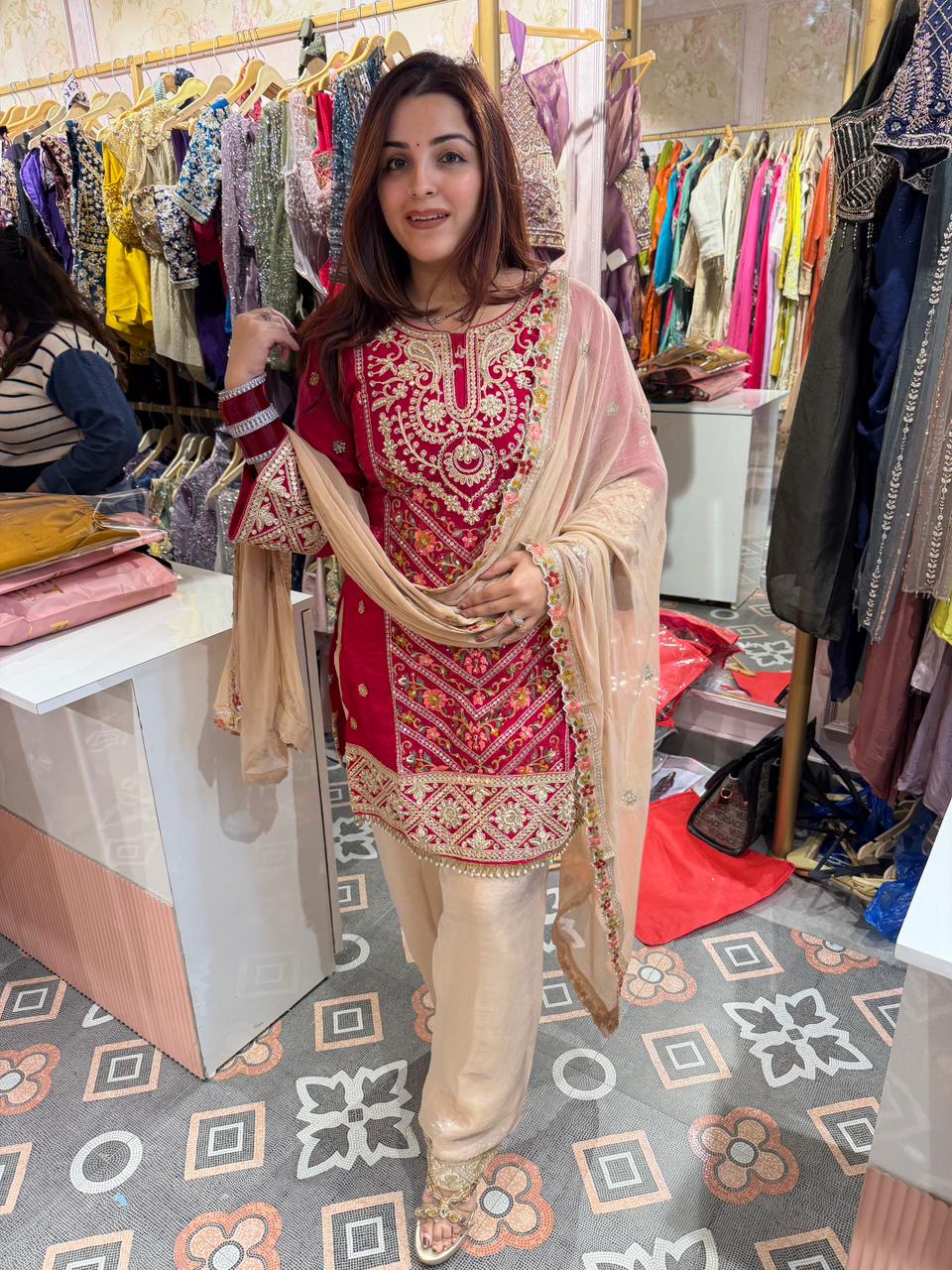 Rani Royale Embroidered Festive Set