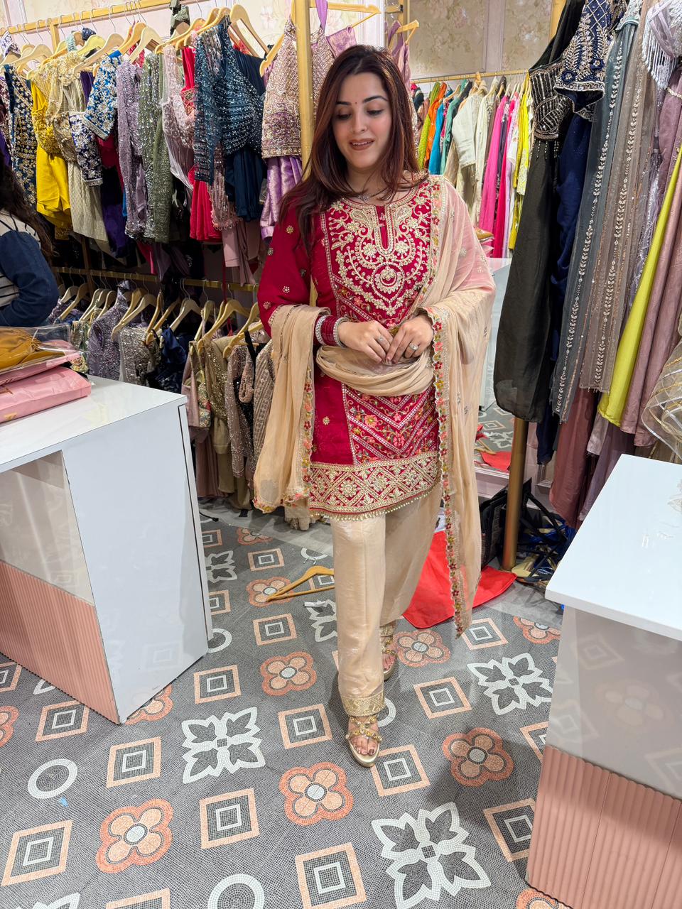 Rani Royale Embroidered Festive Set