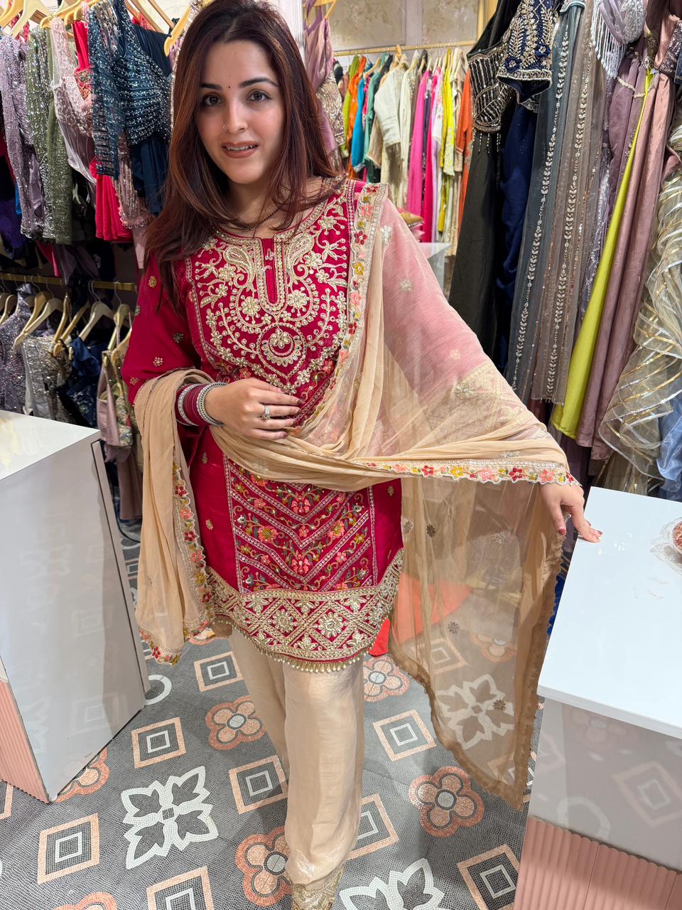 Rani Royale Embroidered Festive Set