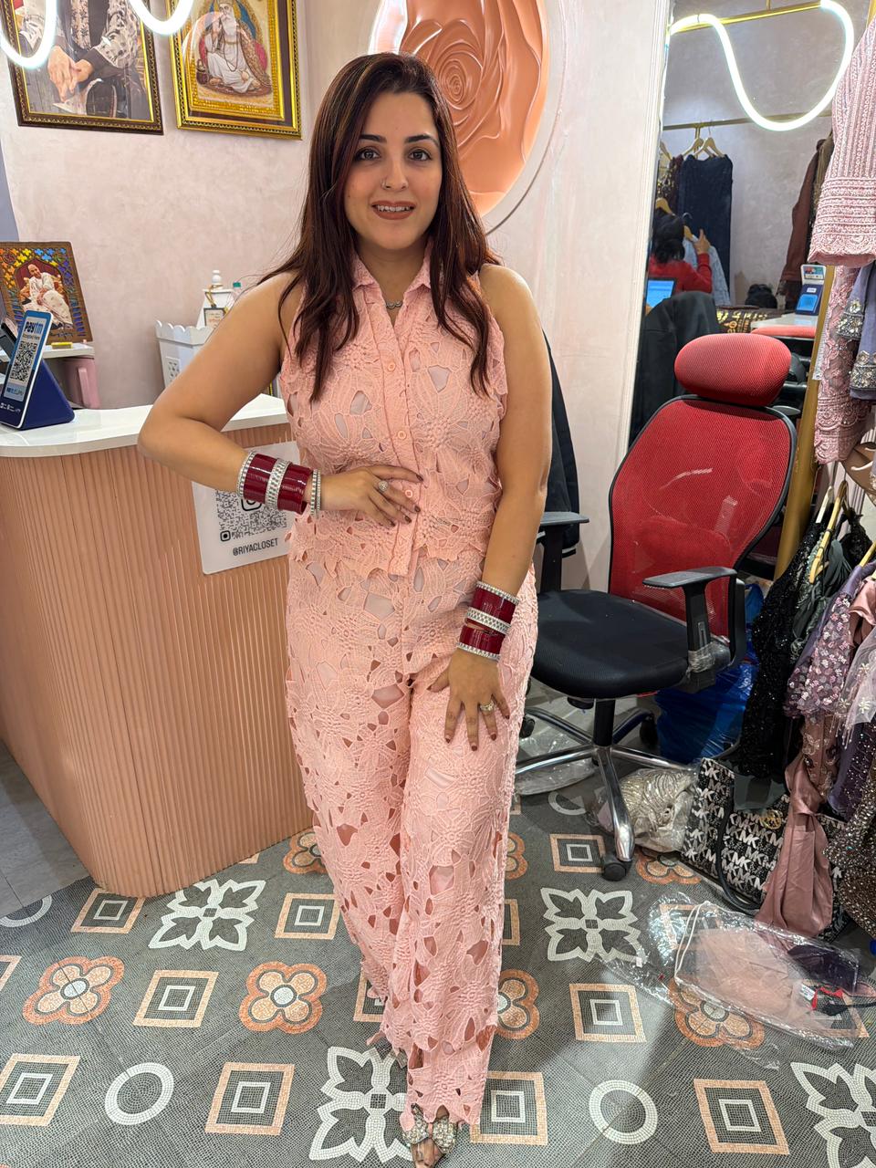 Elle Lace Co-ord Set