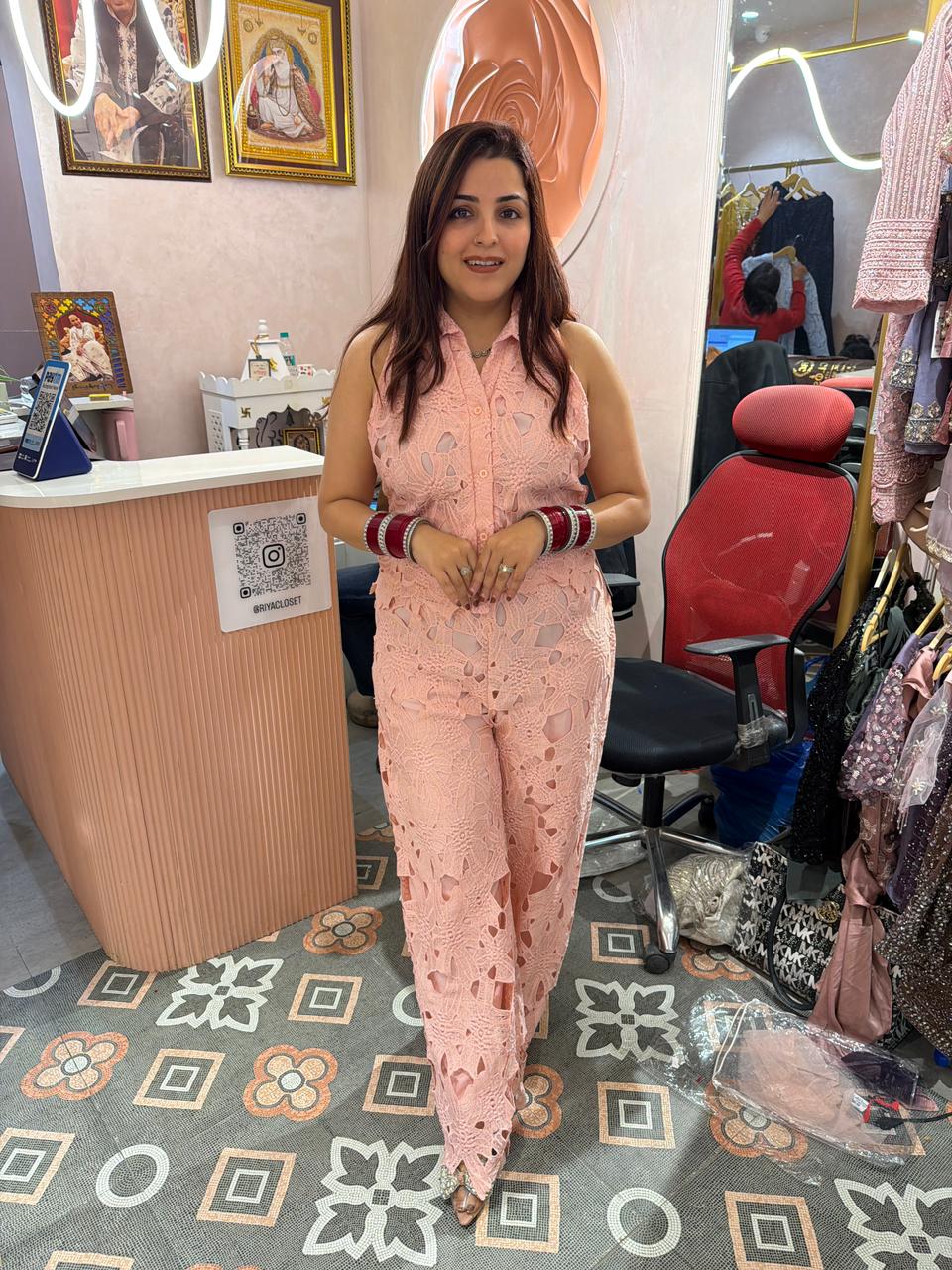 Elle Lace Co-ord Set