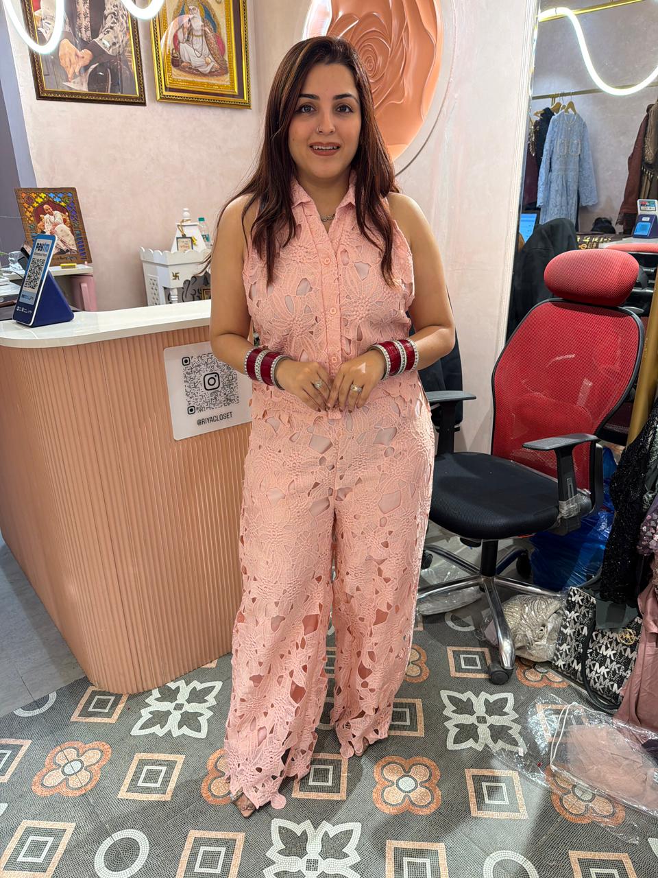 Elle Lace Co-ord Set